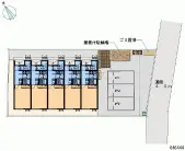 ★手数料０円★千葉市若葉区千城台北１丁目　月極駐車場（LP）